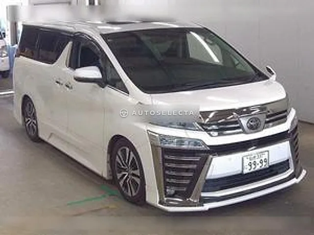 Toyota Vellfire 2020, auction grade 3.5