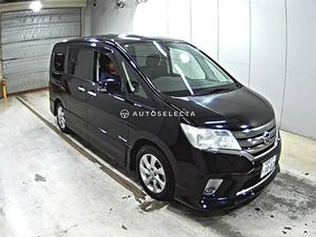 Nissan Serena 2013, auction grade 3.5
