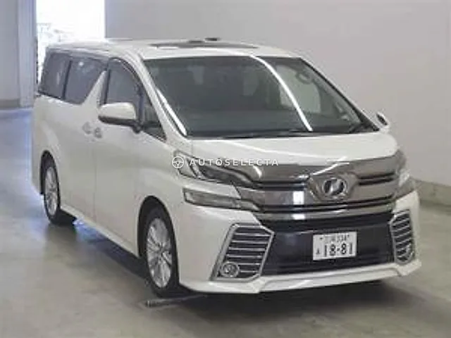 Toyota Vellfire 2016, auction grade 3.5