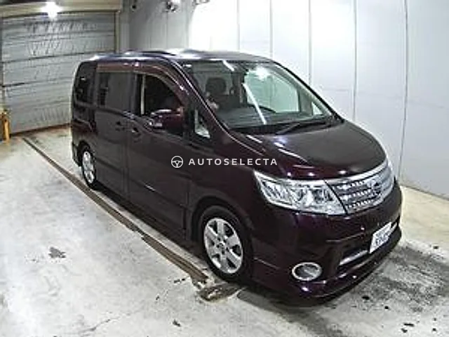 Nissan Serena 2010, auction grade 3.5