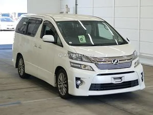 Toyota Vellfire 2012, auction grade 3.5