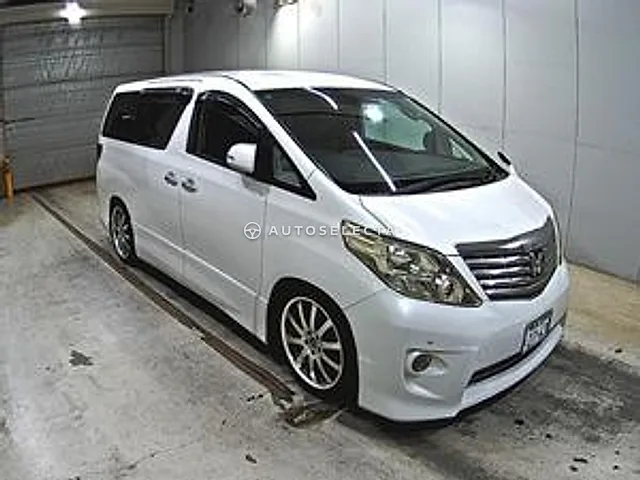 Toyota Alphard 2008, auction grade 3.5