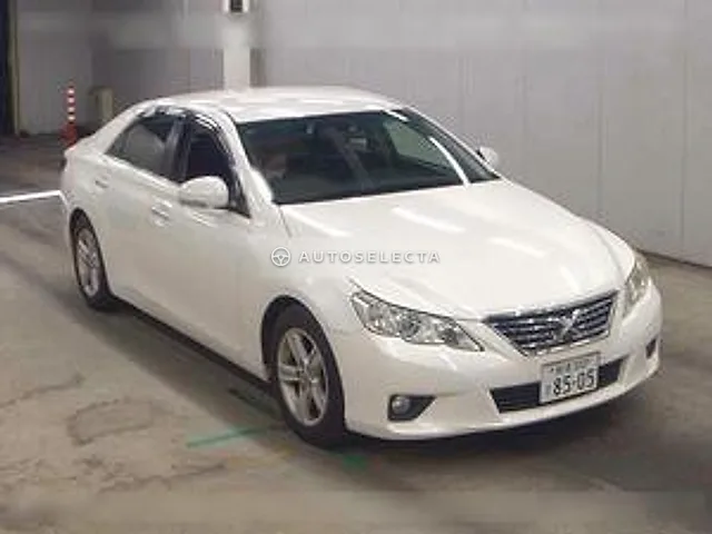 Toyota Mark X 2012, auction grade 3.5