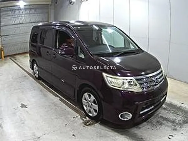 Nissan Serena 2009, auction grade 3.5
