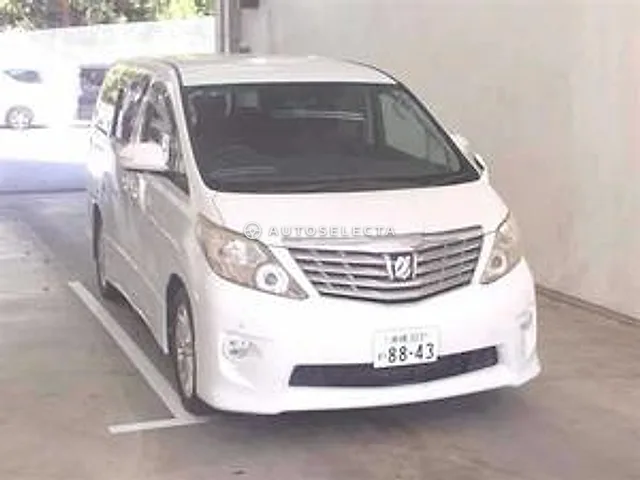 Toyota Alphard 2008, auction grade 3.5