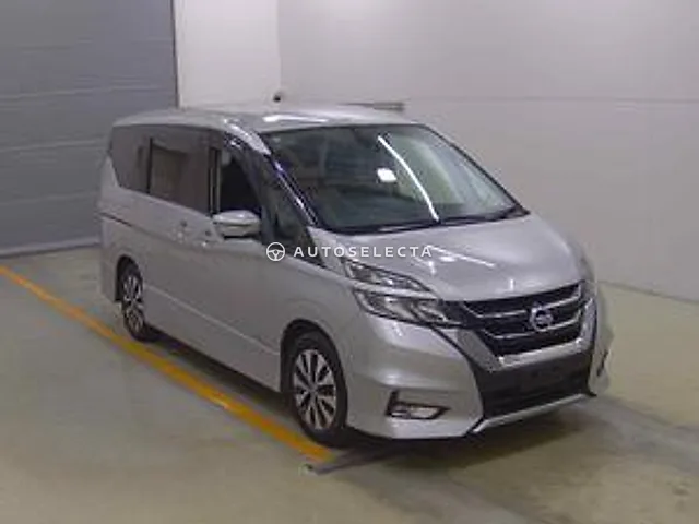 Nissan Serena 2017, auction grade 3.5