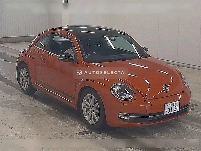 Volkswagen The Beetle 2016, auction grade 4
