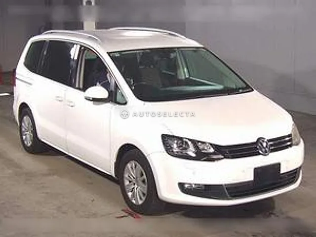 Volkswagen Sharan 2012, auction grade 3.5