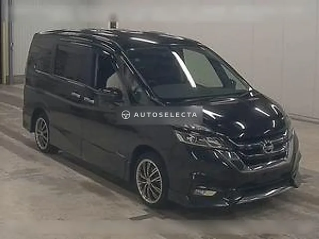 Nissan Serena 2017, auction grade 3.5