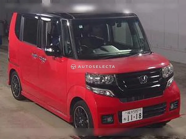 Honda N-BOX Custom 2015, auction grade 3.5