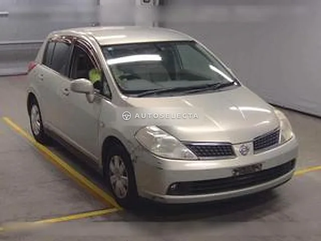 Nissan Tiida 2007, auction grade 3