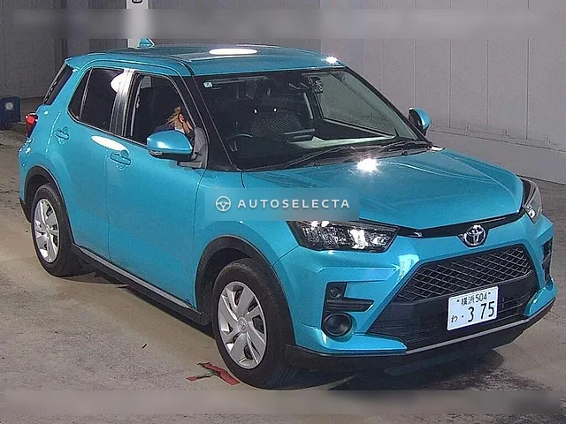 Toyota Raize 2022, auction grade 4