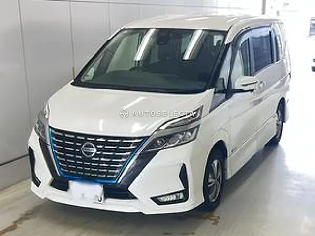 Nissan Serena 2022, auction grade 3.5