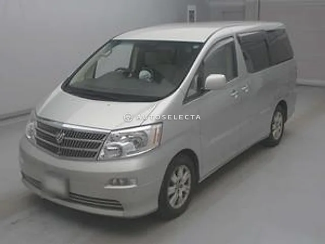 Toyota Alphard G 2003, auction grade 3.5