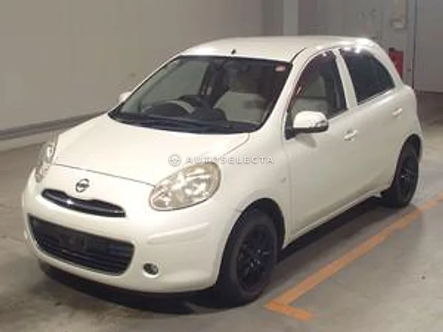 Nissan March 2012, auction grade 3.5