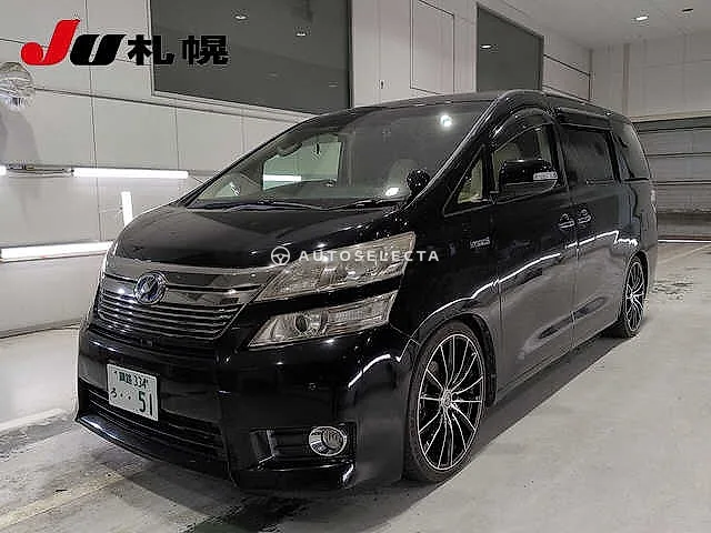 Toyota Vellfire 2012, auction grade 3.5