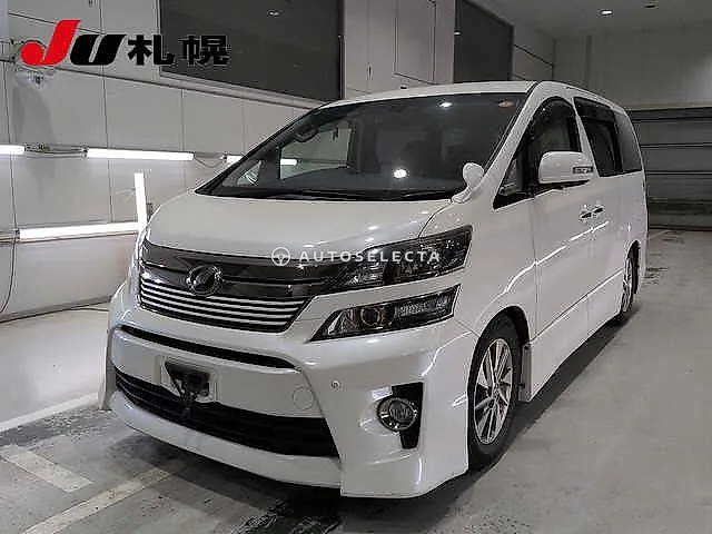 Toyota Vellfire 2014, auction grade 3.5