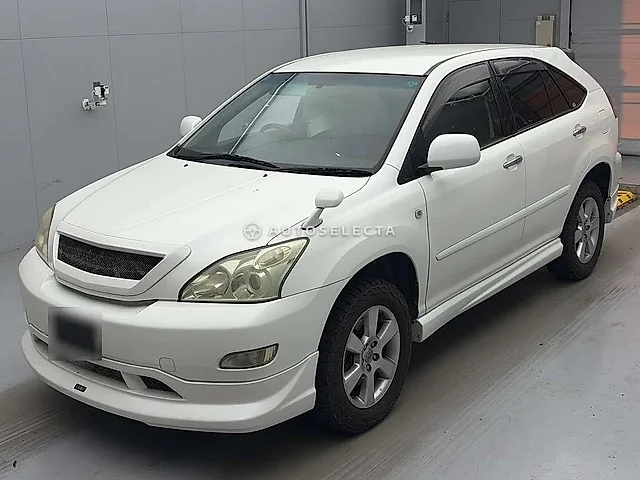 Toyota Harrier 2008, auction grade 3.5