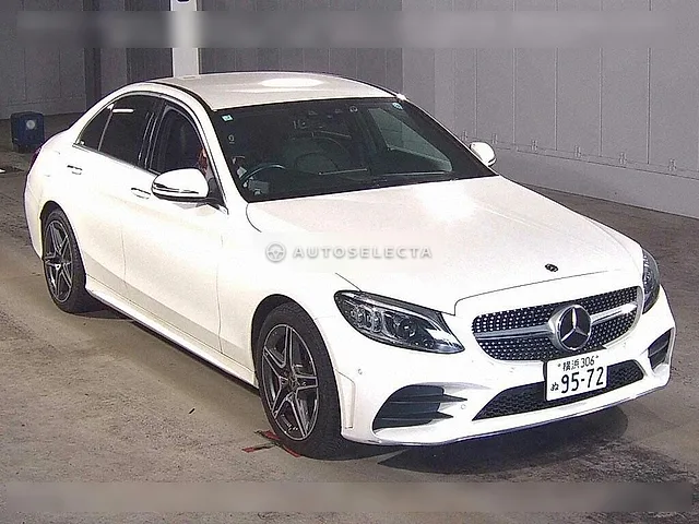 Mercedes-Benz C-Class 2019, auction grade 4