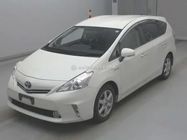 Toyota Prius Alpha 2014, auction grade 4