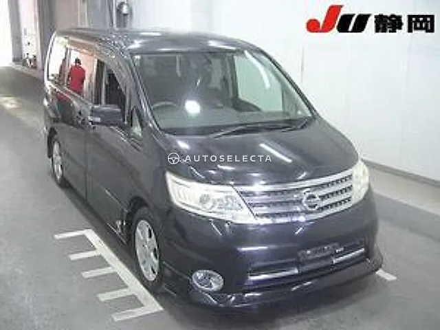 Nissan Serena 2010, auction grade 3.5