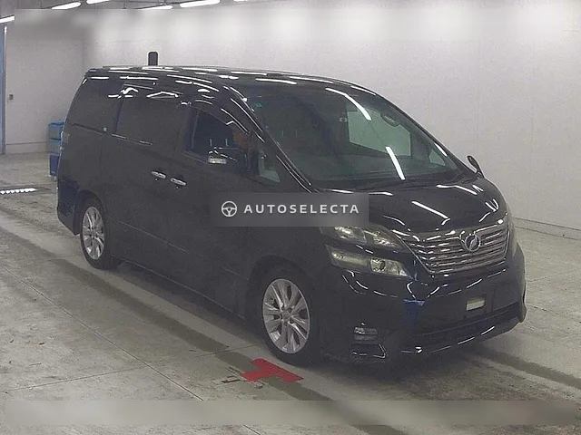 Toyota Vellfire 2009, auction grade 3.5