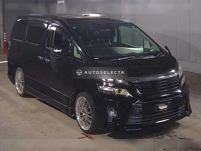 Toyota Vellfire 2013, auction grade 3.5