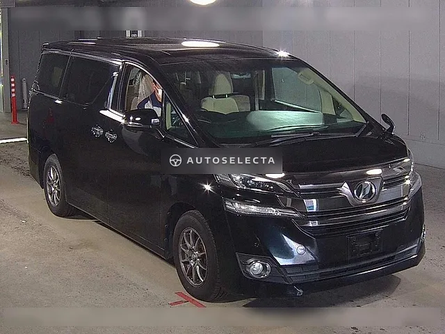 Toyota Vellfire 2016, auction grade 3.5