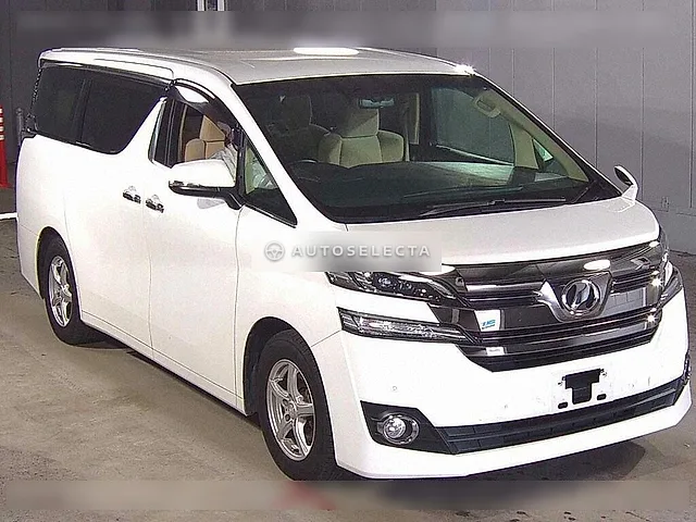 Toyota Vellfire 2017, auction grade 3