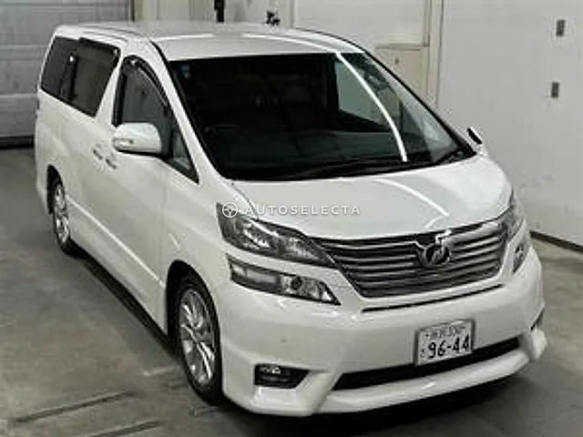 Toyota Vellfire 2008, auction grade 3.5