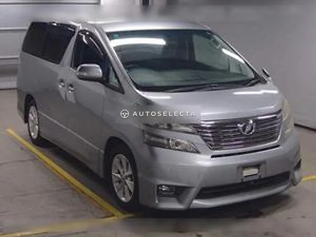 Toyota Vellfire 2010, auction grade 3.5