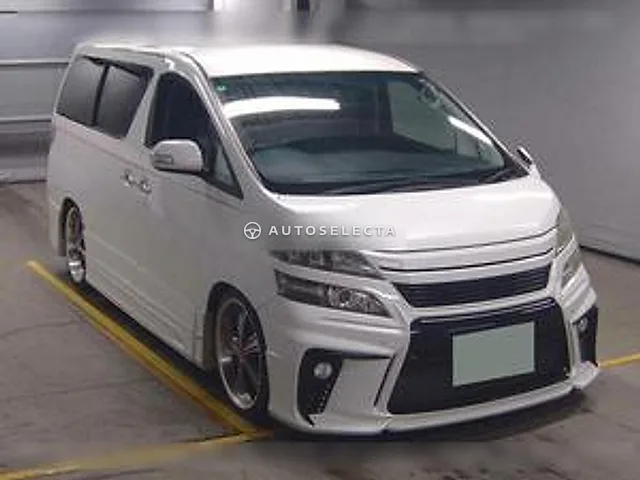 Toyota Vellfire 2011, auction grade 3.5