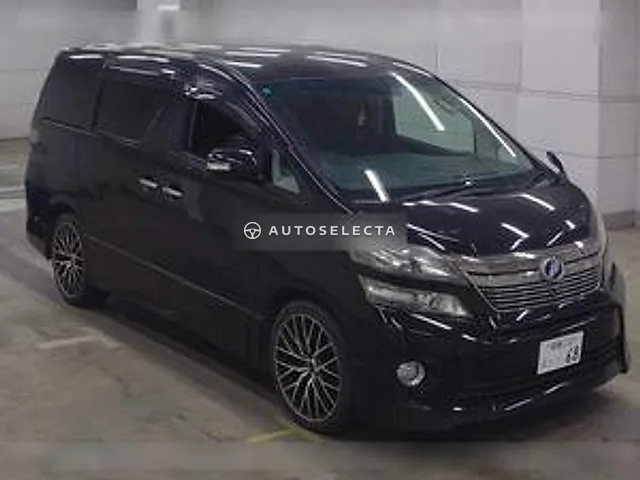 Toyota Vellfire 2008, auction grade 3.5