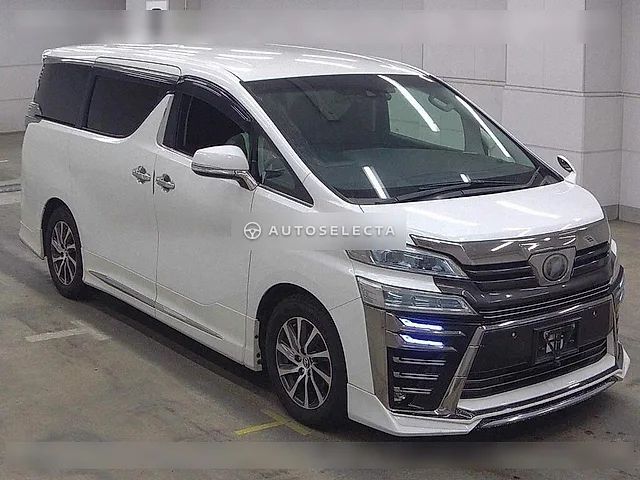 Toyota Vellfire 2018, auction grade 3.5