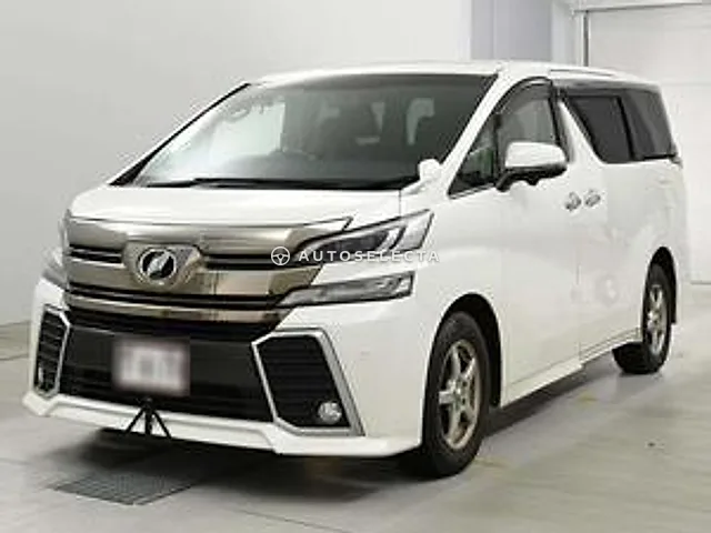 Toyota Vellfire 2015, auction grade 3.5