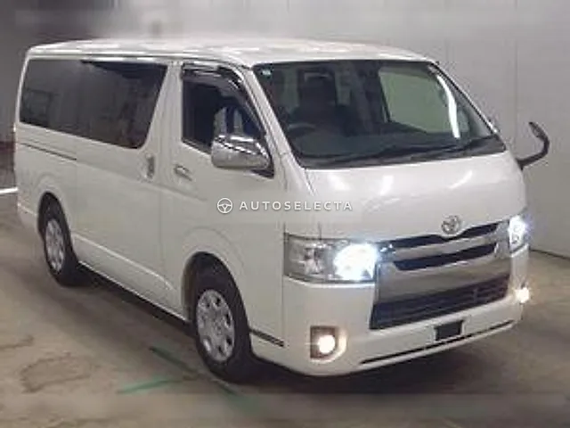 Toyota Hiace Van 2016, auction grade 4