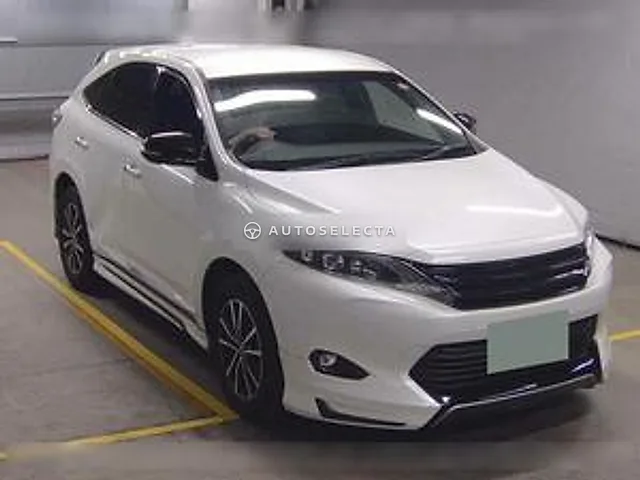 Toyota Harrier 2016, auction grade 3