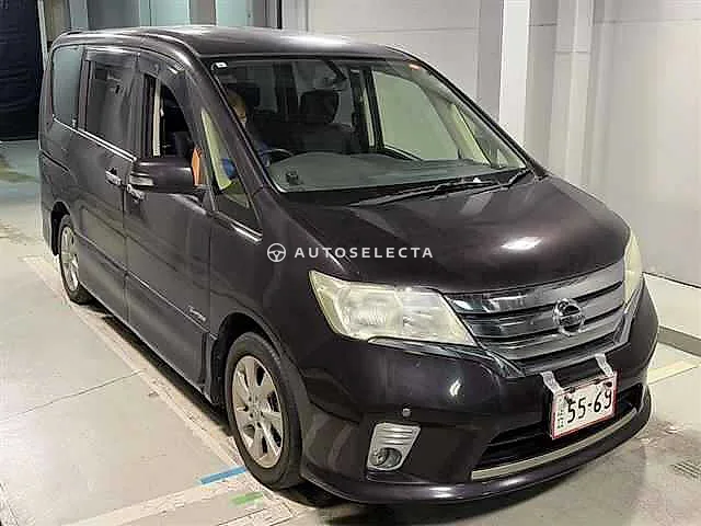 Nissan Serena 2013, auction grade 4