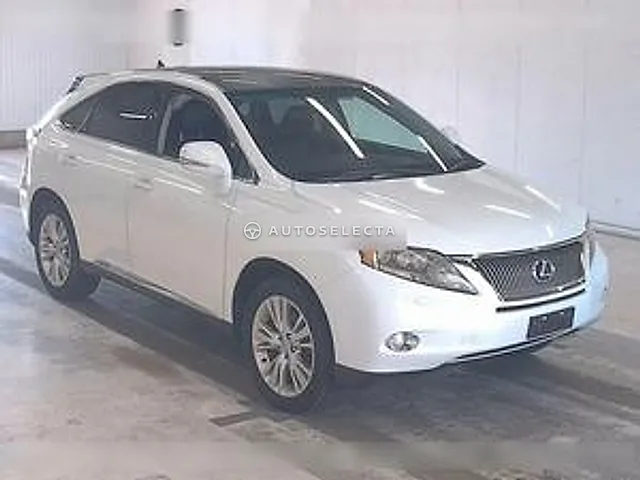 Lexus RX 2010, auction grade 3.5
