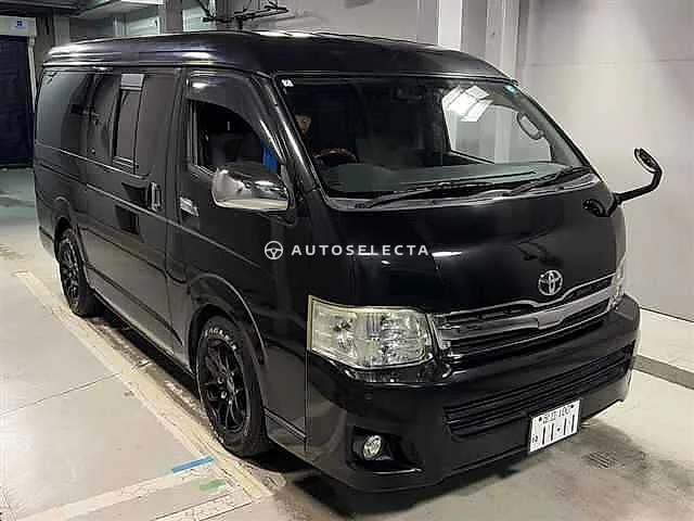 Toyota Hiace Van 2012, auction grade 3.5