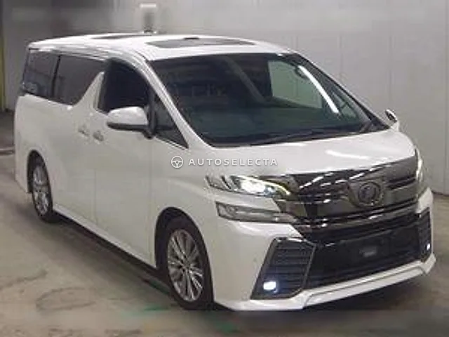 Toyota Vellfire 2016, auction grade 3.5