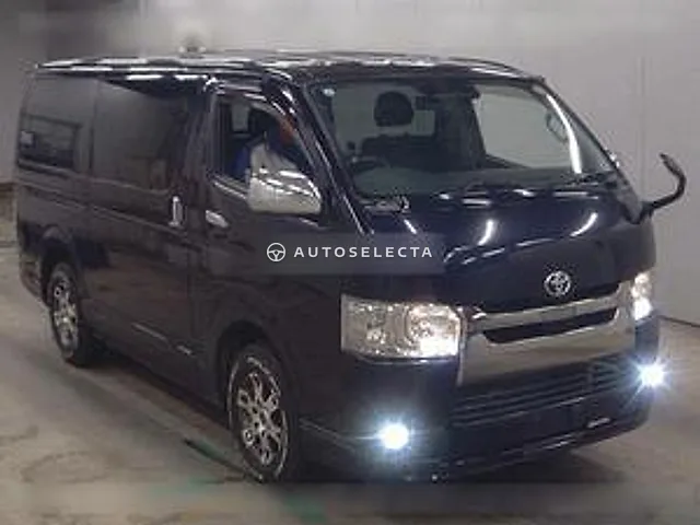 Toyota Hiace Van 2018, auction grade 3
