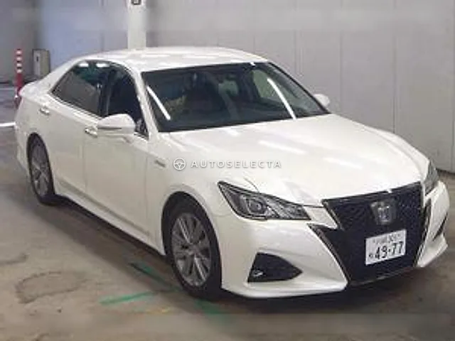 Toyota Crown Hybrid 2017, auction grade R