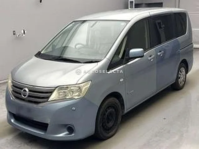 Nissan Serena 2013, auction grade 3