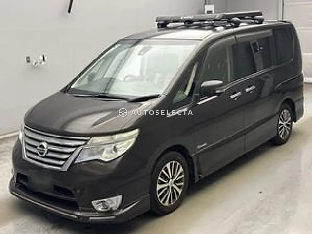 Nissan Serena 2014, auction grade 3