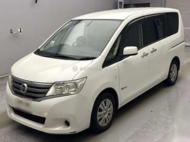 Nissan Serena 2012, auction grade 3