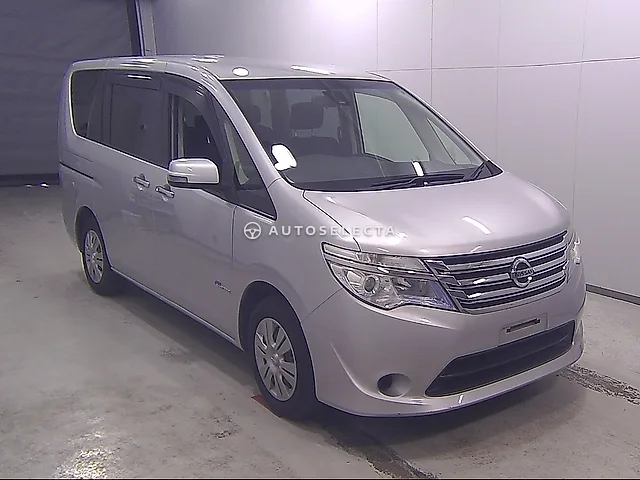Nissan Serena 2014, auction grade 3.5
