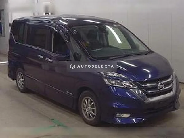 Nissan Serena 2017, auction grade 3.5