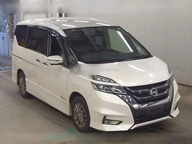 Nissan Serena 2018, auction grade 3.5