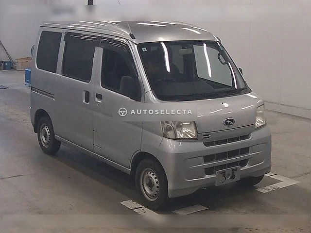 Subaru Sambar Van 2012, auction grade 3